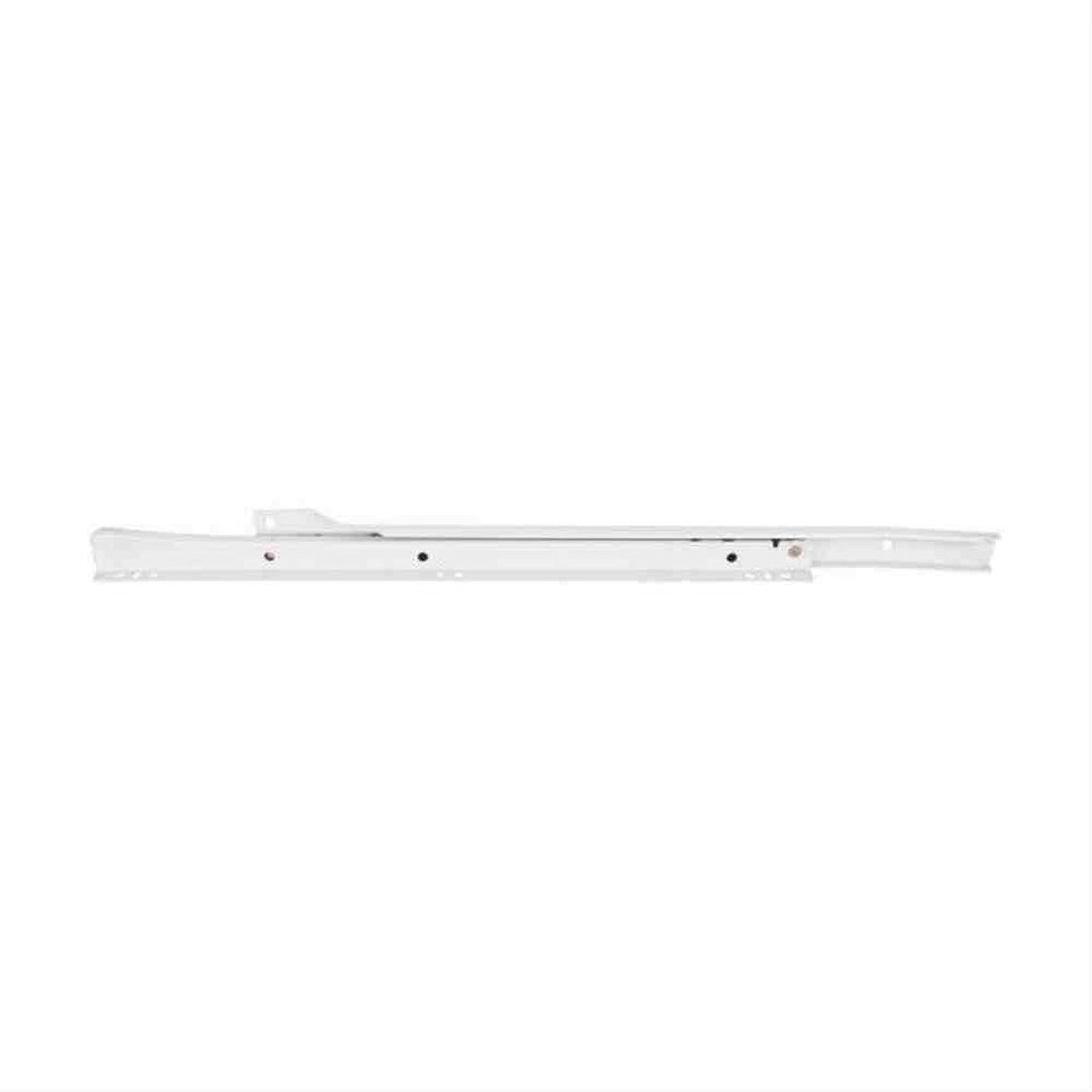 Hardware Resources 9500DL 19-3/4" (500 mm) Cream White Bulk Pack Self-Closing Double Captive Slide Drawer Left