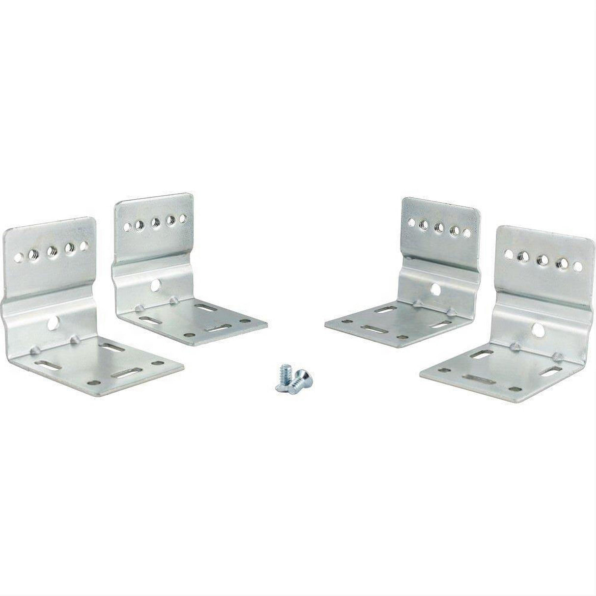 Hardware Resources SLIDE-KIT Cabinet Mounting Brackets For 303 Series Ball Bearing Slides And USE Series Undermount Slides Zinc