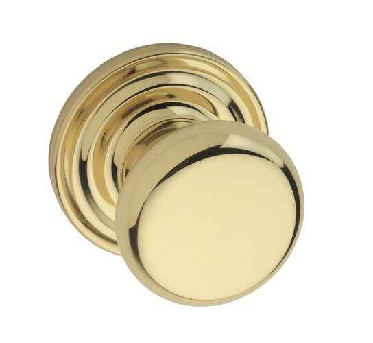 Copper Creek HK4090PB polished brass dummy door knob