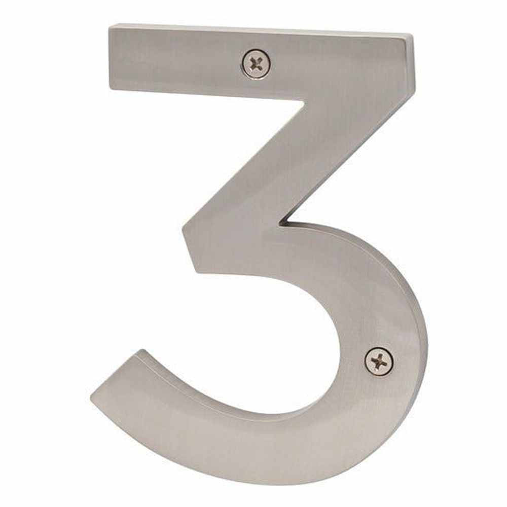 Sure-Loc HN5-3 15 satin nickel house number