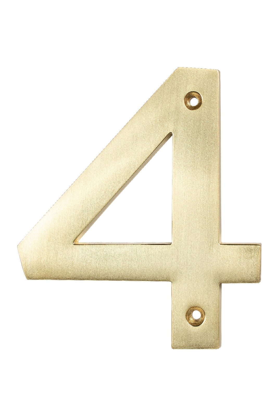 Sure-Loc HN5-4 SB satin brass house number