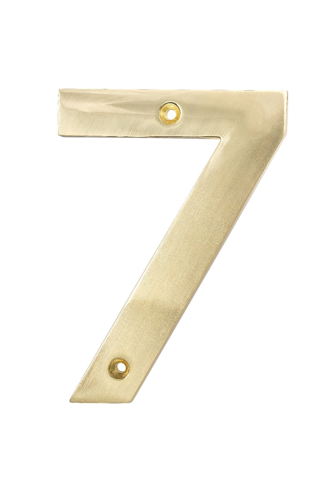 Sure-Loc HN5-7 SB satin brass house number