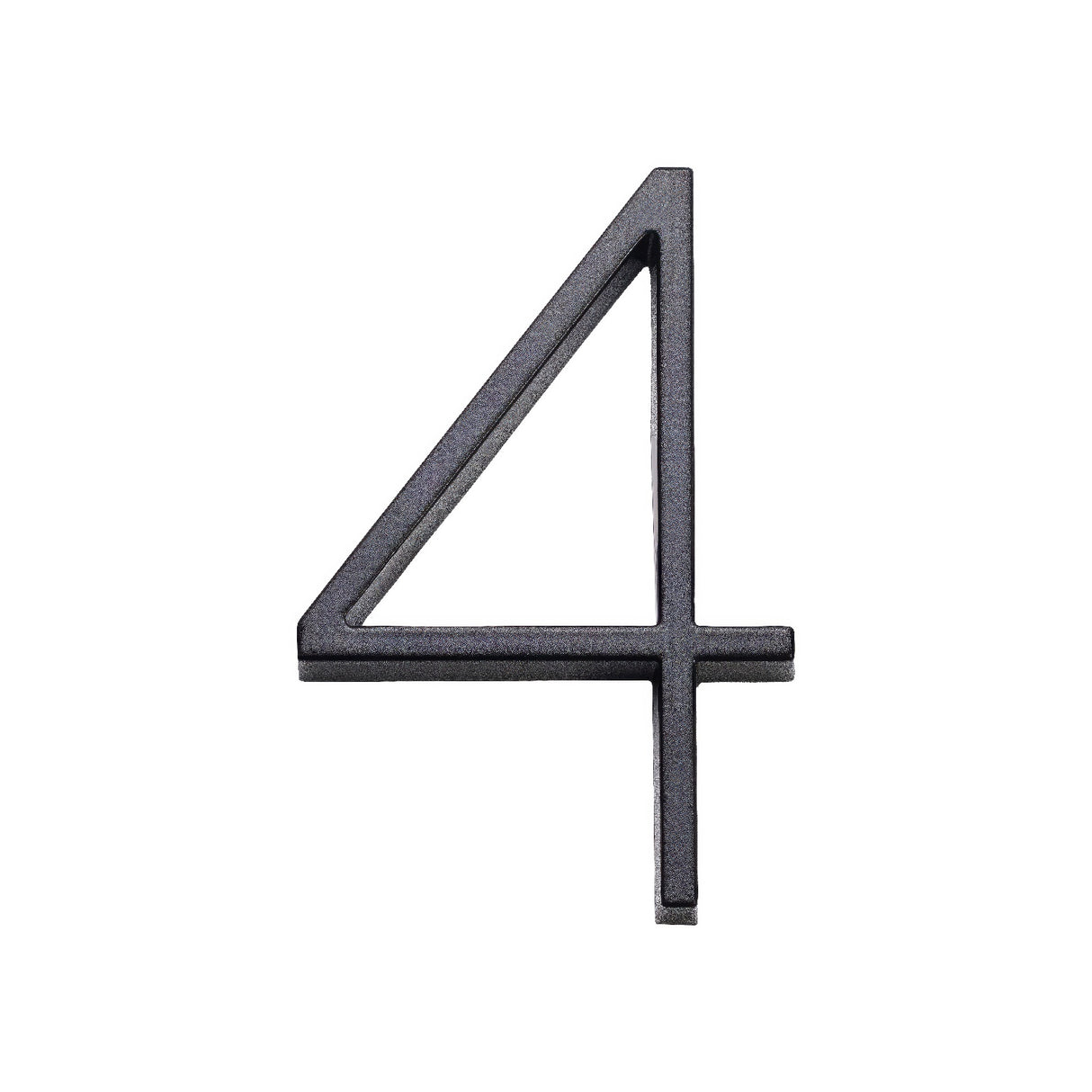 Sure-Loc HNF5-4 FBL flat black house number