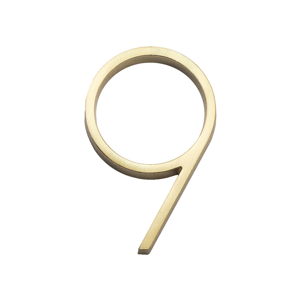 Sure-Loc HNF5-9 SB satin brass house number