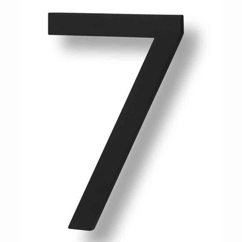 Sure-Loc HNF6-7 FBL flat black house number