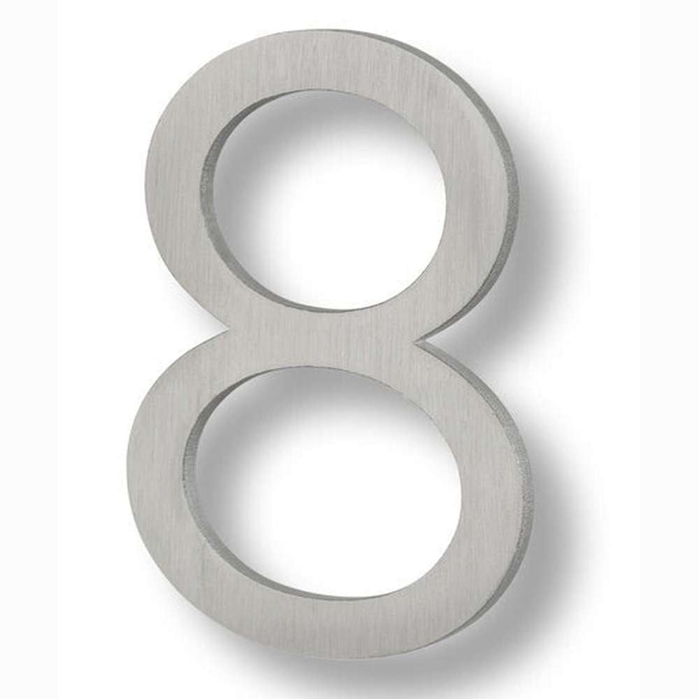 Sure-Loc HNF6-8 BA brushed aluminum house number