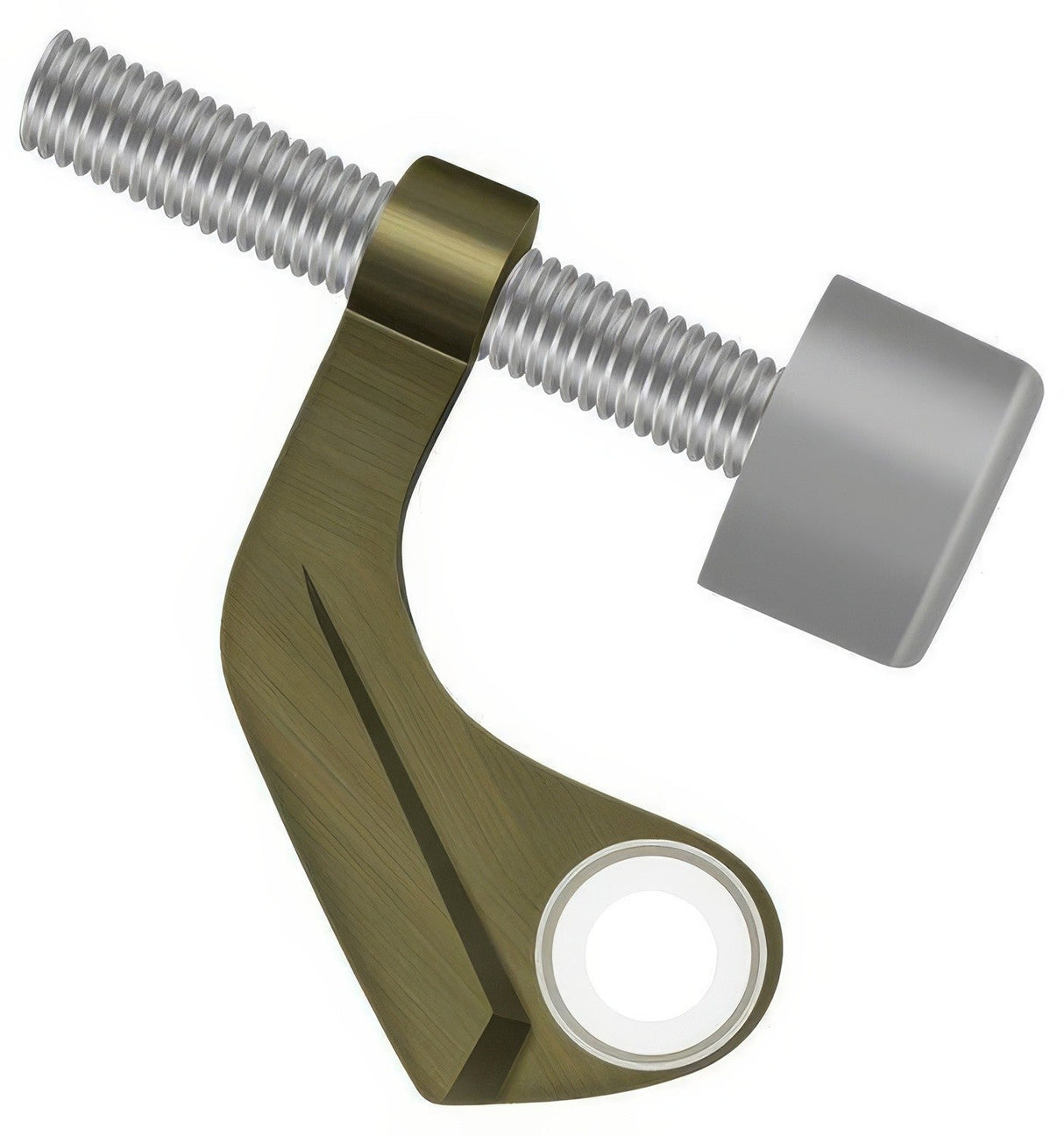 Deltana HPH89U5 antique brass hinge pin stop