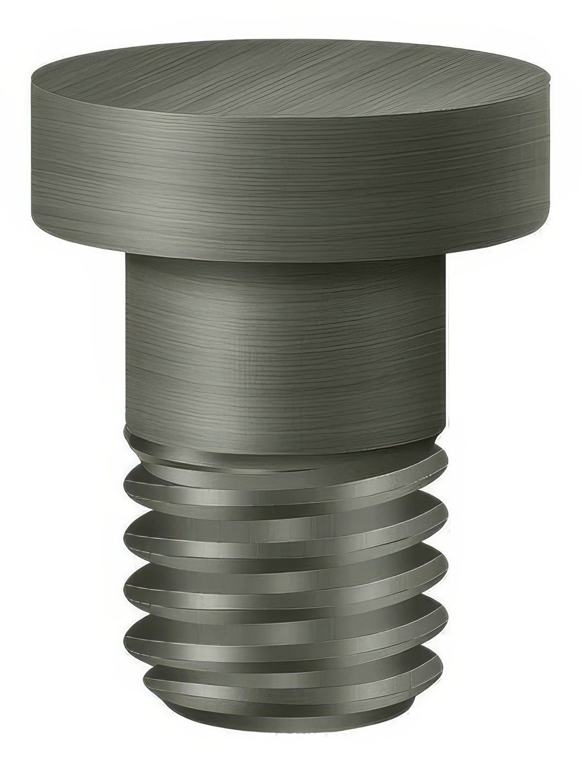 Deltana HPSS70U15A antique nickel button tip for hinge