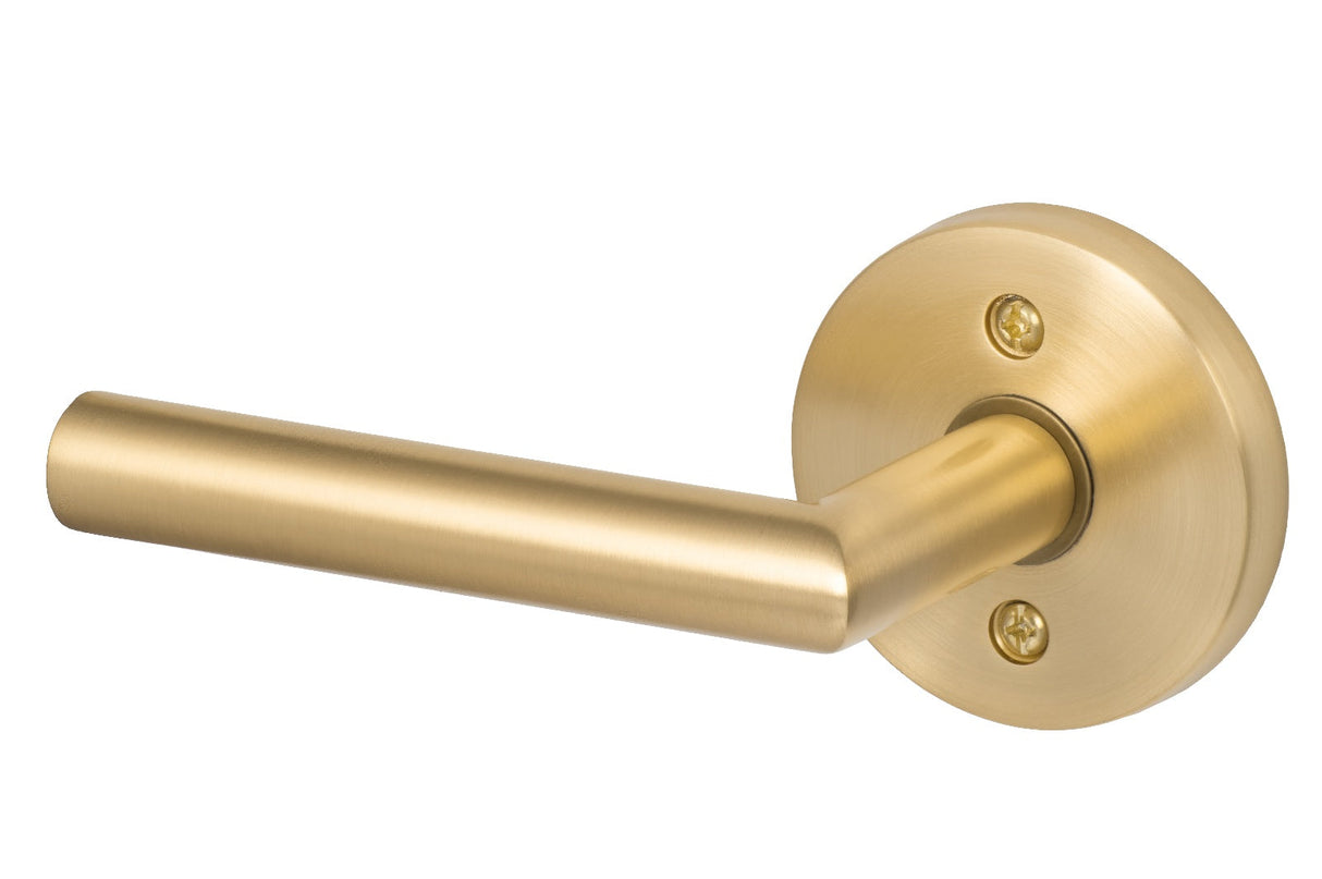 Sure-Loc HV100 SB satin brass dummy door lever