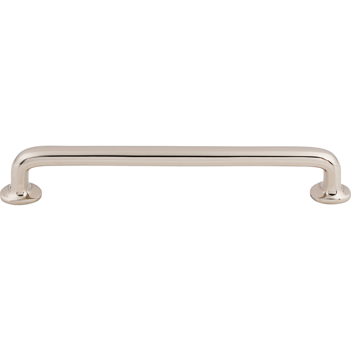 Top Knobs M1995 Aspen II Rounded 9" Center to Center Bar Pull Polished Nickel