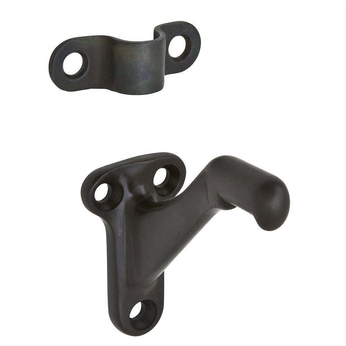 Ives 059B10B 059B Solid Brass Handrail Bracket with Base Size 2-1/4" x 1-3/8" and Base to Center of Rail of 2-7/16" Oil Rubbed Bronze