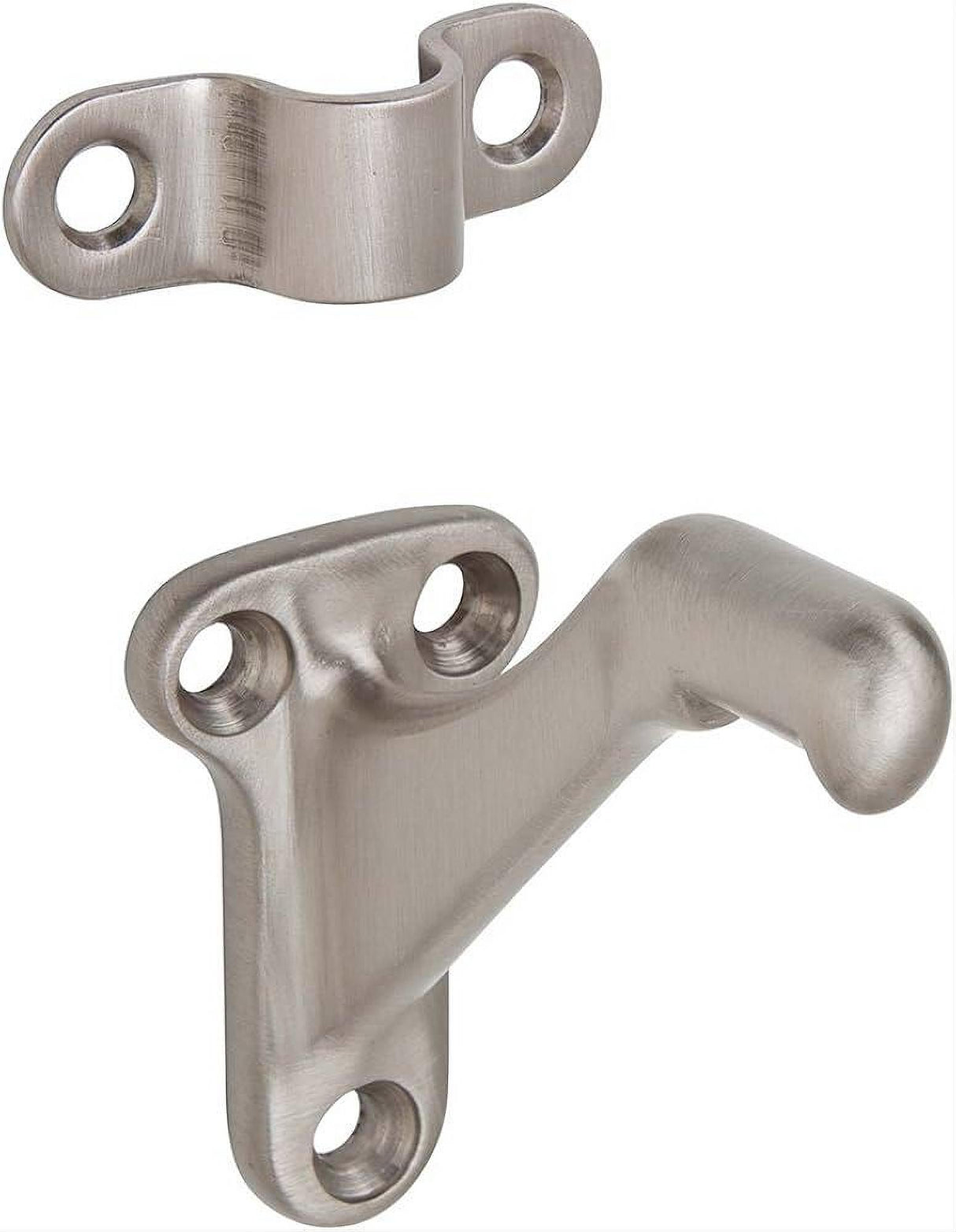 Ives 059B15 059B Solid Brass Handrail Bracket with Base Size 2-1/4" x 1-3/8" and Base to Center of Rail of 2-7/16" Satin Nickel