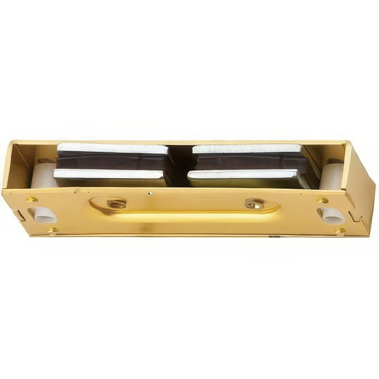 Ives 326A3 polished brass magnetic catch