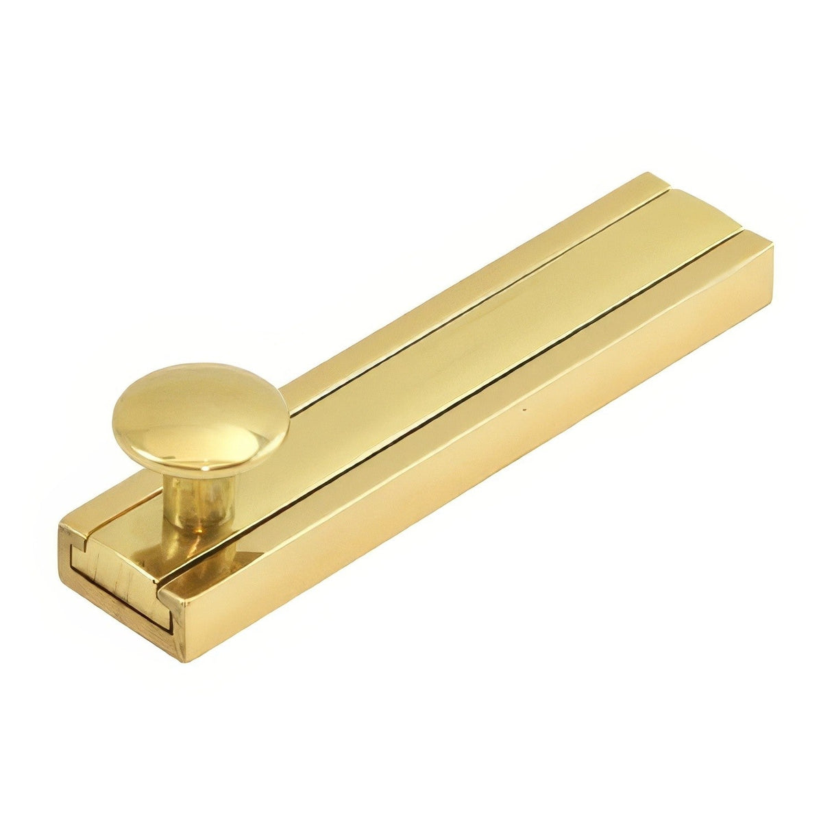Ives 40B33 polished brass surface bolt