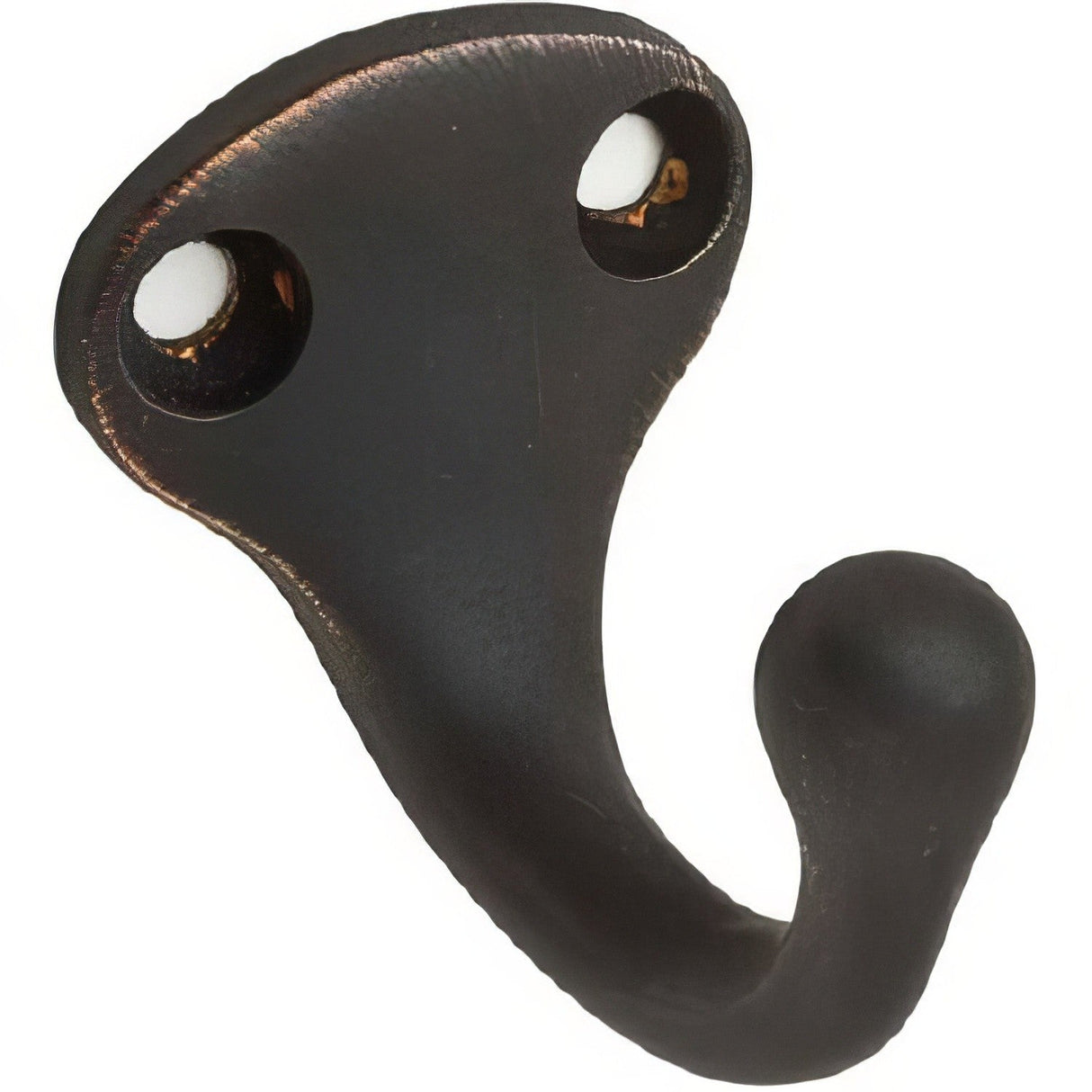 Ives 581B716 581B Low Profile Single Cast Brass Wardrobe Hook with 1-11/16" Projection Aged Bronze