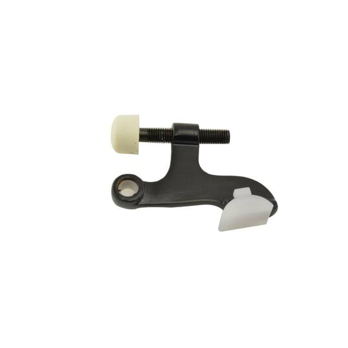 Ives 70BBLK 70B 85-Degree to 125-Degree Adjustable Solid Brass Hinge Pin Door Stop Black