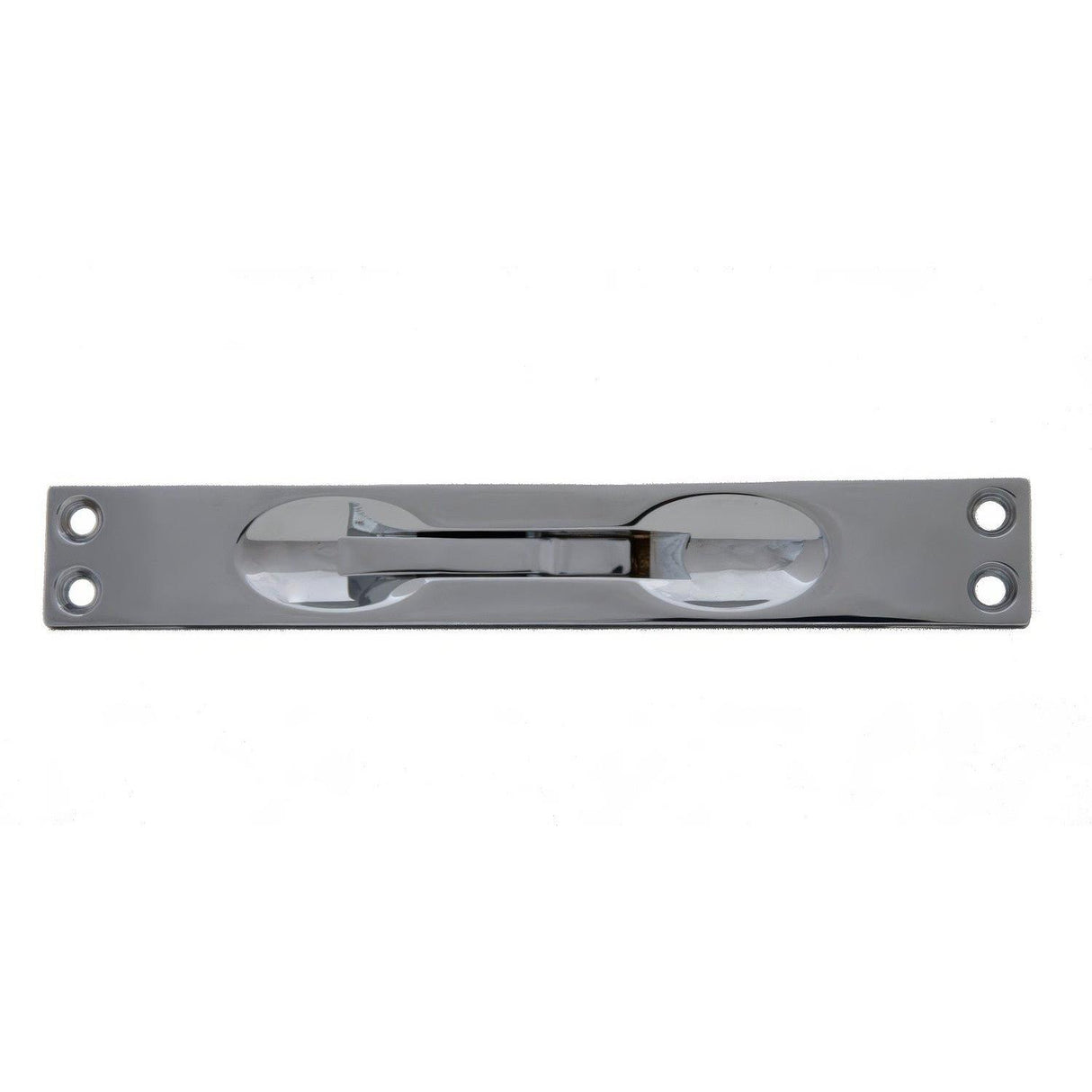 Ives FB45826 FB458 Manual Flush Bolt for Metal Fire Door 12" Rod and 3/4" Throw Polished Chrome