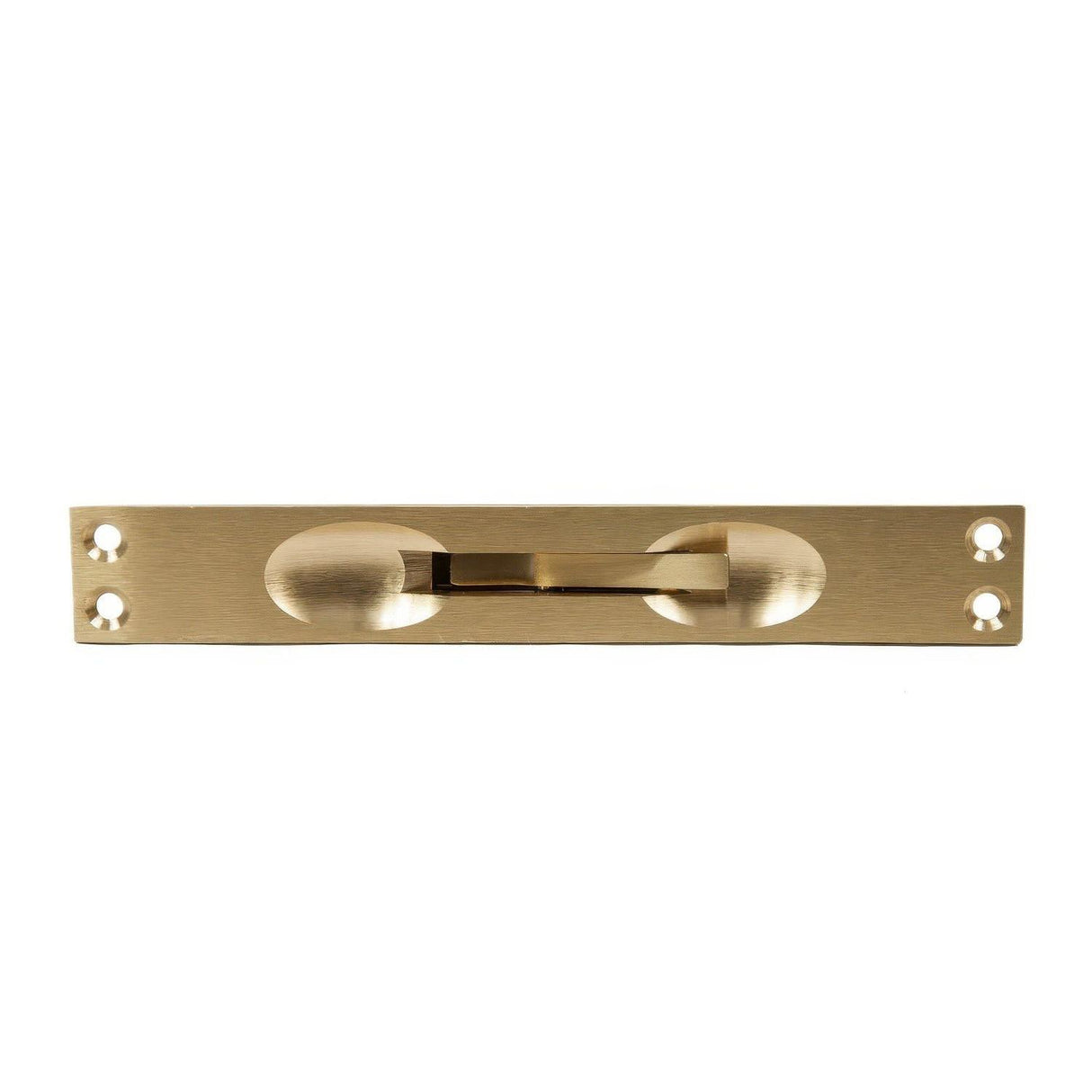Ives FB4583 FB458 Manual Flush Bolt for Metal Fire Door 12" Rod and 3/4" Throw Polished Brass