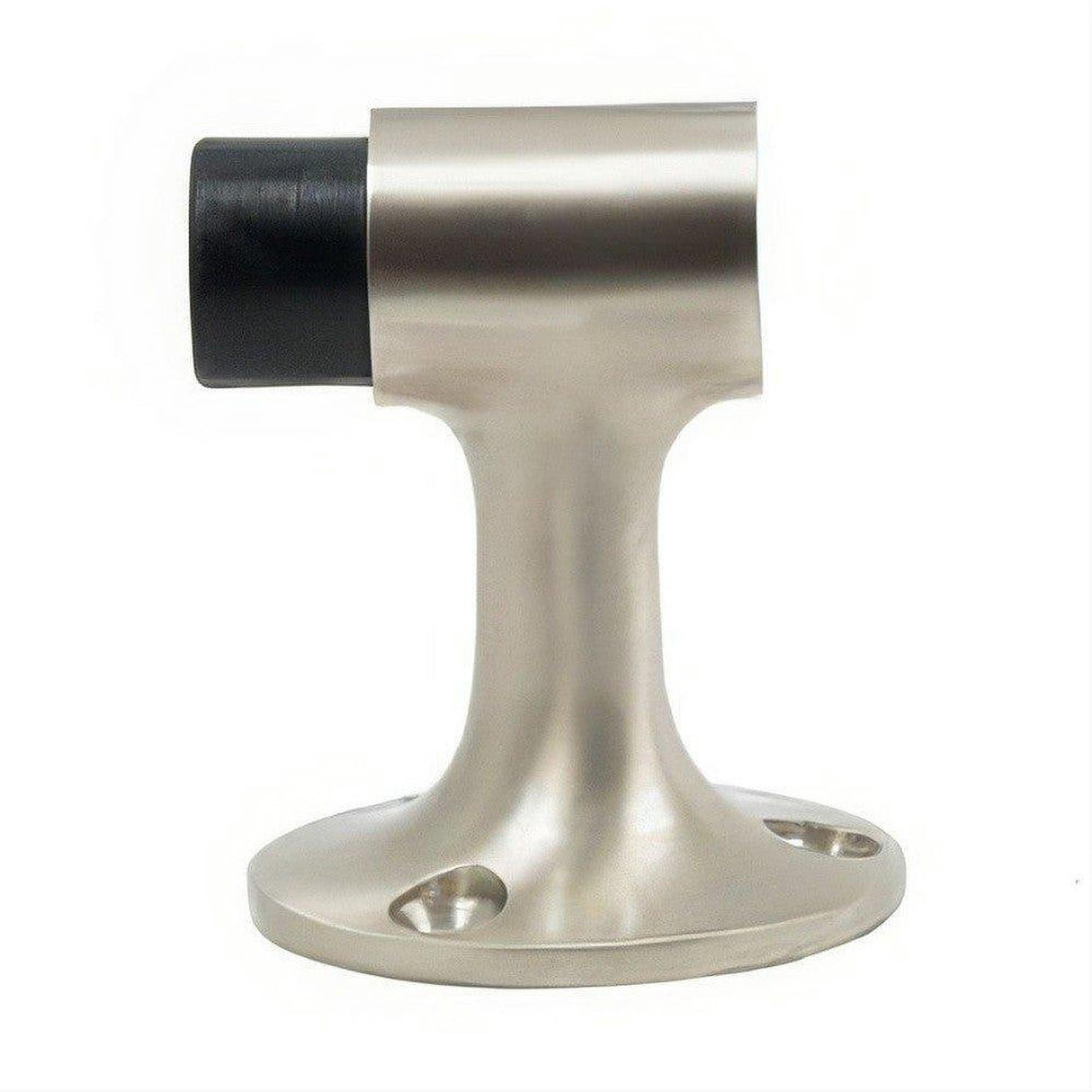 Ives FS44815 FS448 3" Height Cast Brass Floor Door Stop with Wood Screws Satin Nickel