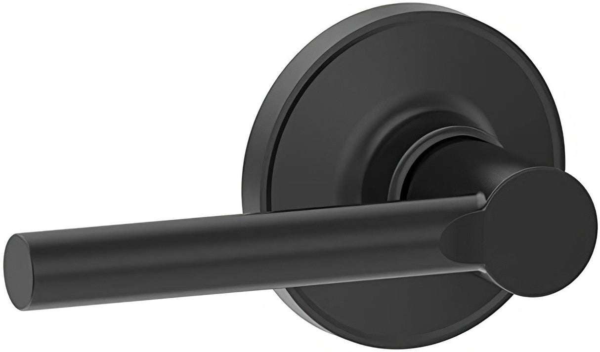 Dexter by Schlage J10BRW622 matte black passage door lever