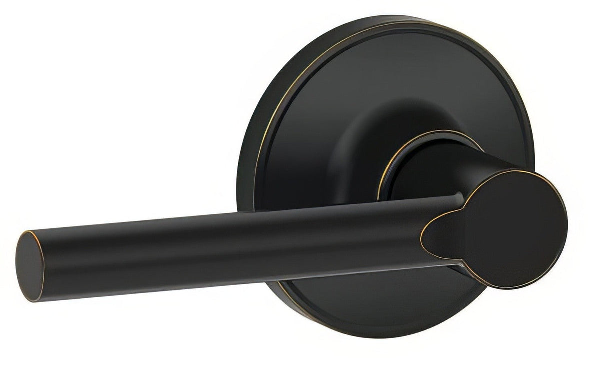 Dexter by Schlage J10BRW716 aged bronze passage door lever