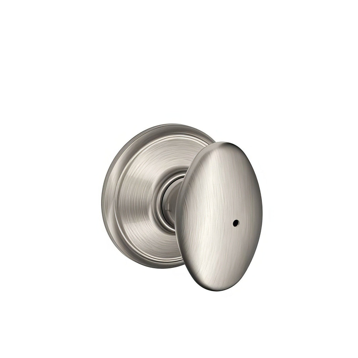 Schlage J10DUB619 Dublin passage door knob in polished brass, additional view