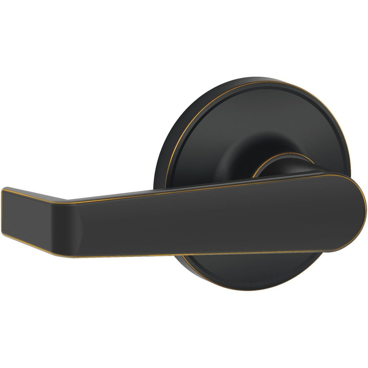 Dexter by Schlage J10MAR716 aged bronze passage door lever