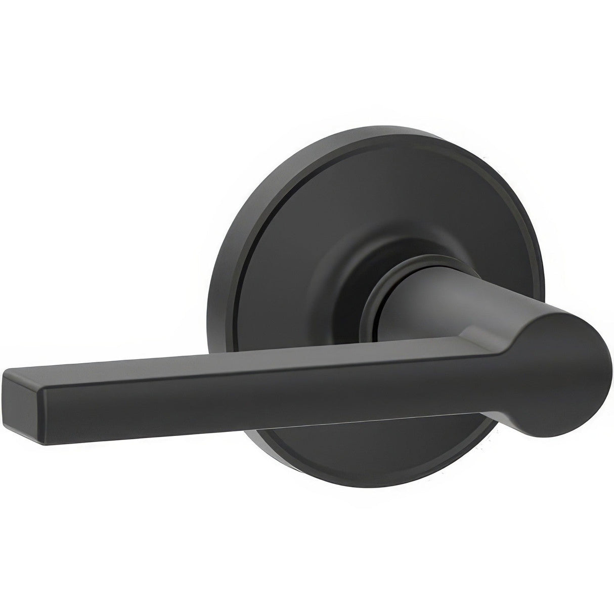 Dexter by Schlage J10SOL622 matte black passage door lever