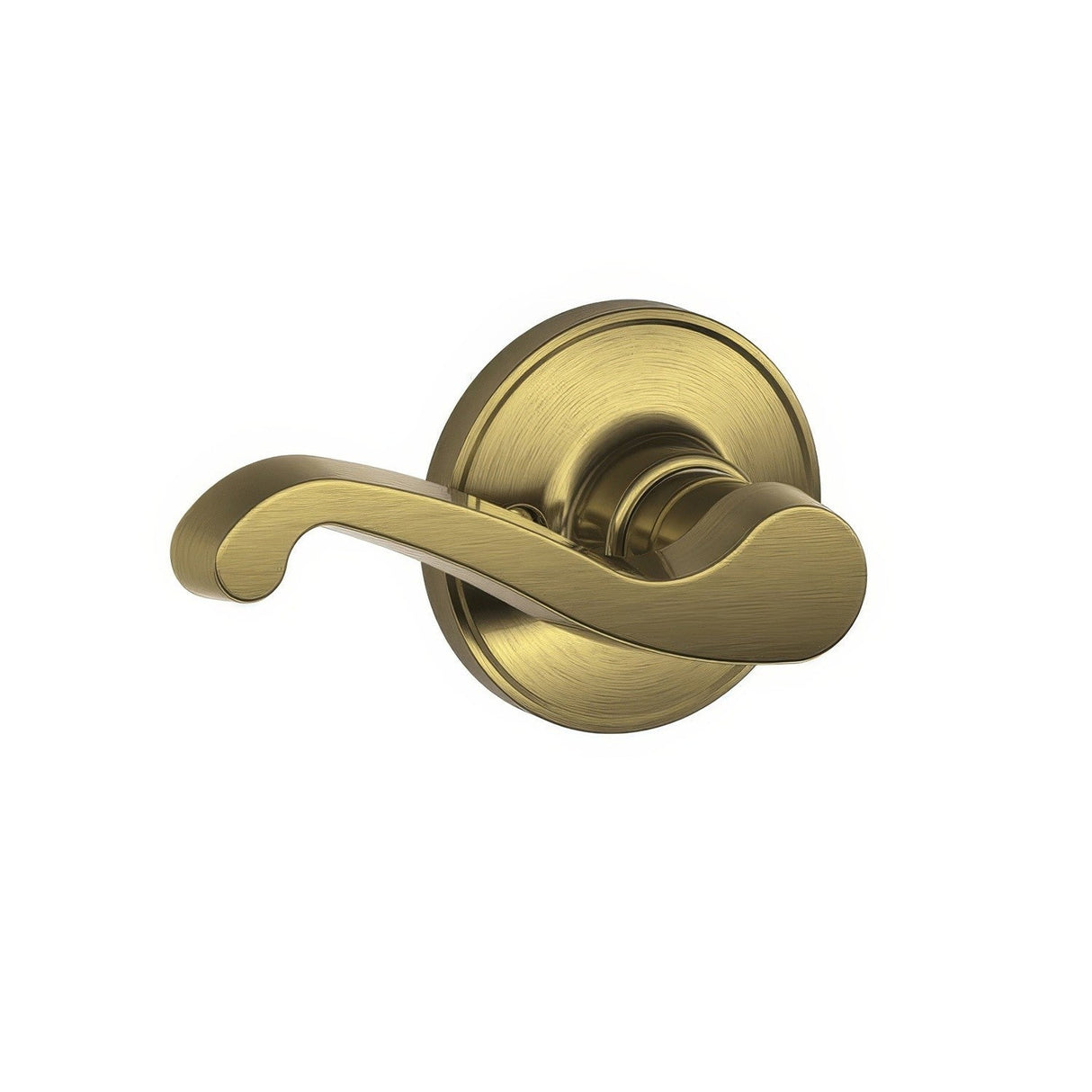 Dexter by Schlage J170LAS609RH antique brass single dummy