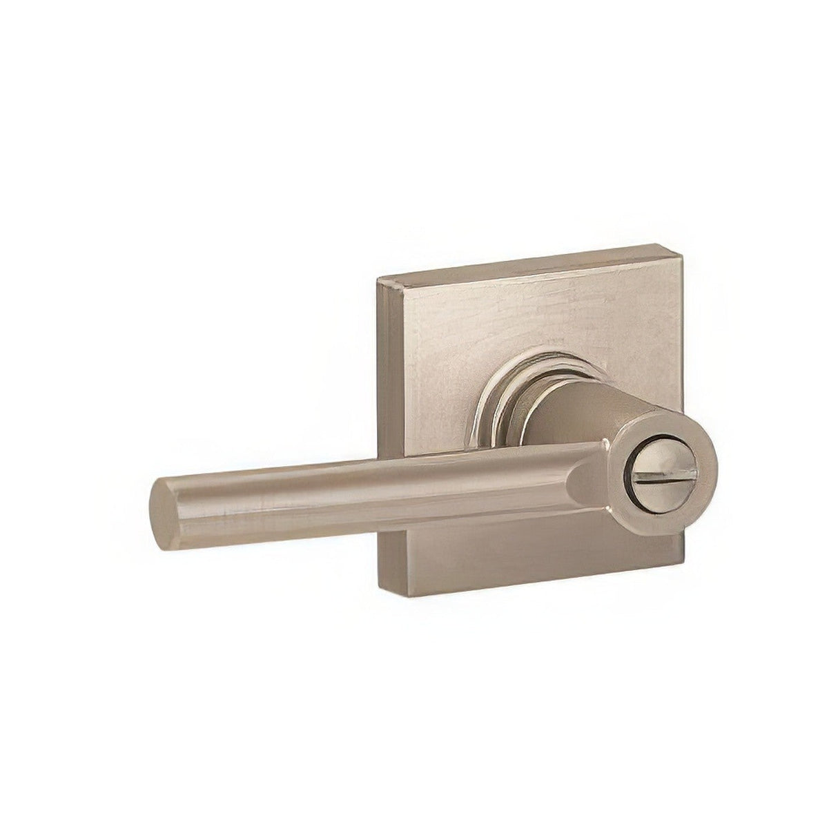 Dexter by Schlage J40BRW619COL satin nickel privacy door lever