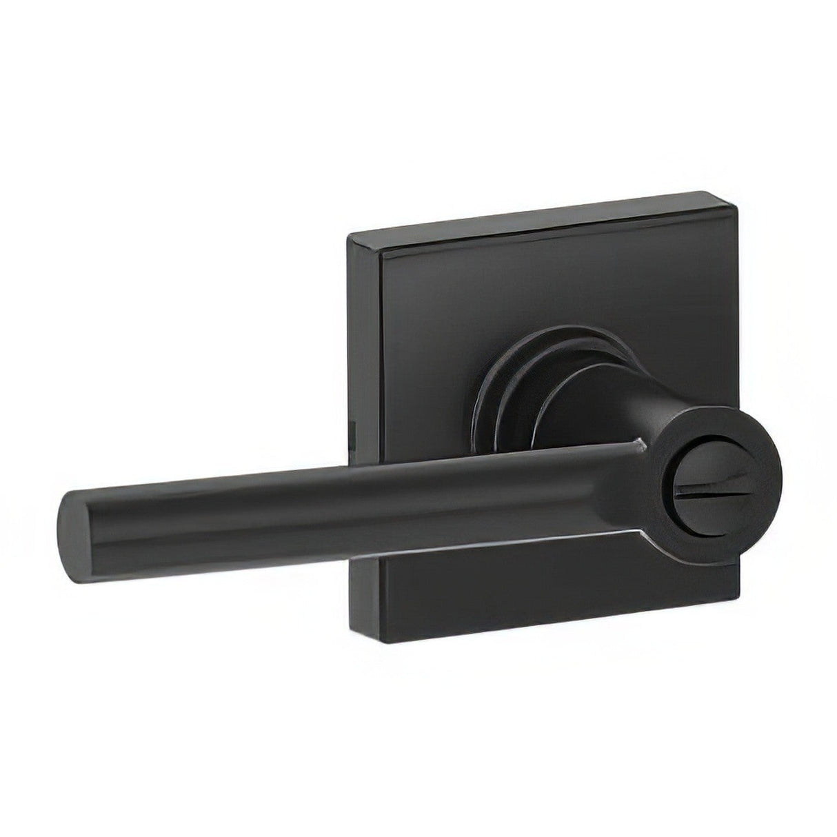 Dexter by Schlage J40BRW622COL matte black privacy door lever
