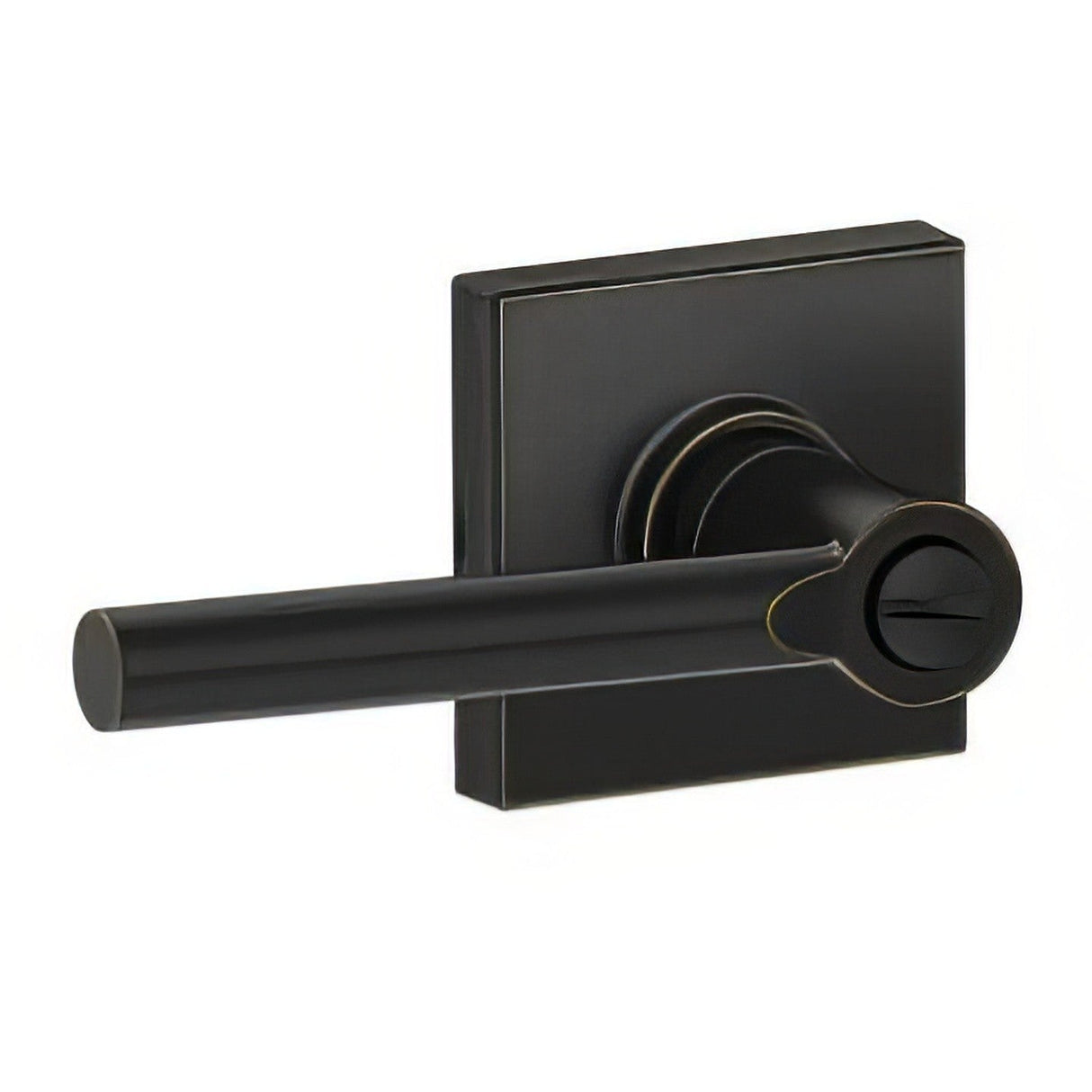 Dexter by Schlage J40BRW716COL aged bronze privacy door lever