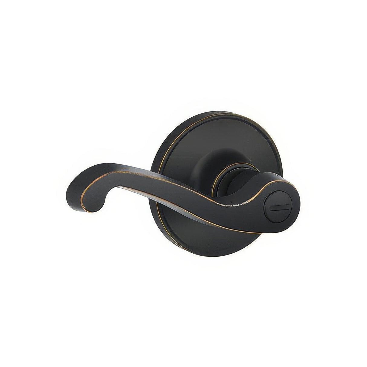 Dexter by Schlage J40LAS716 aged bronze privacy door lever