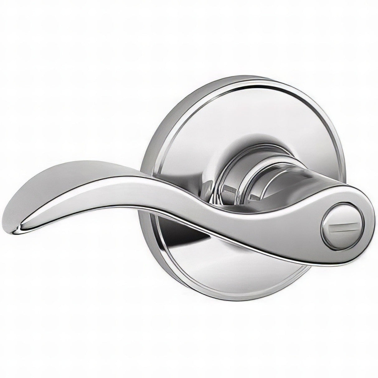 Dexter by Schlage J40PSEV625 polished chrome privacy door lever