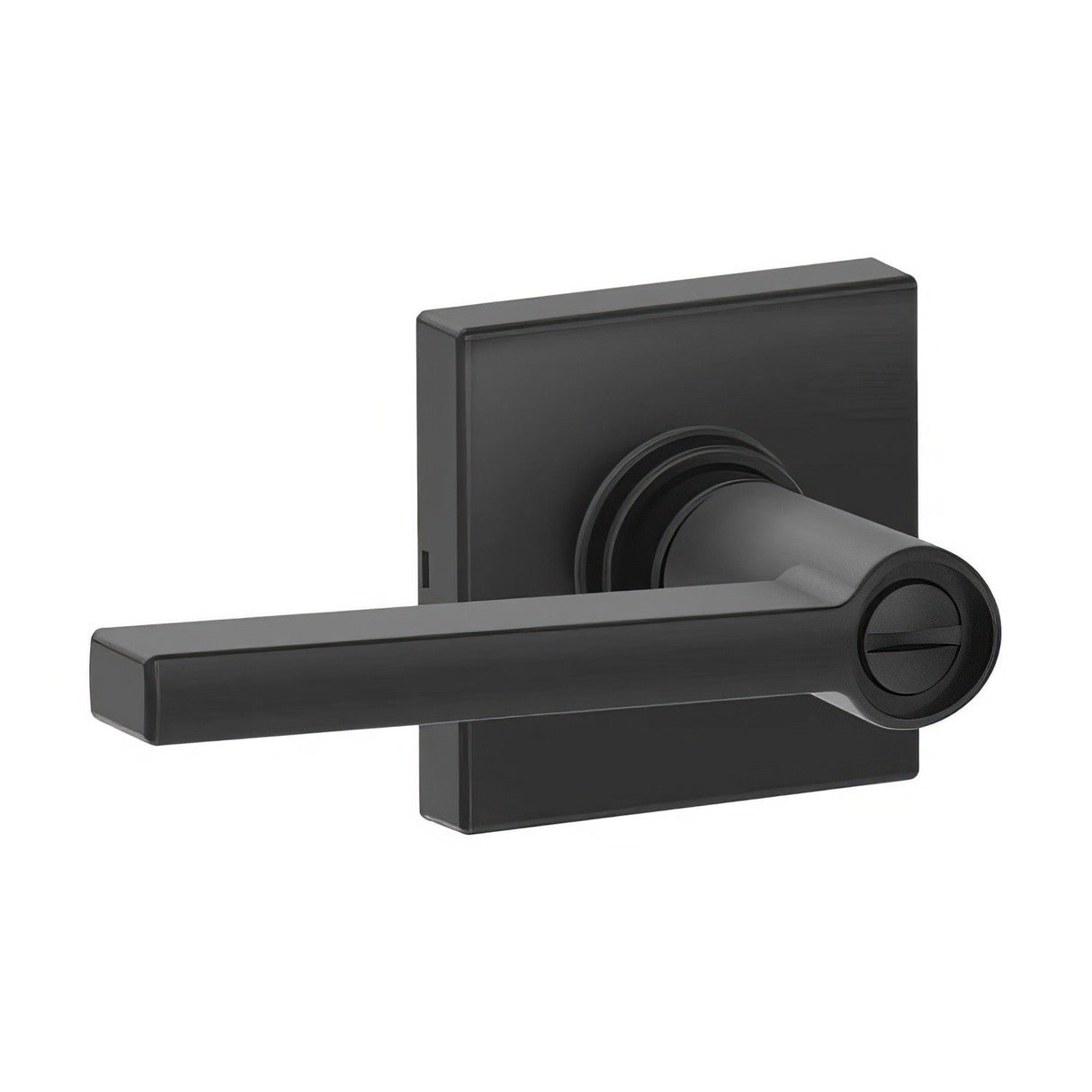 Dexter by Schlage J40SOL622COL matte black privacy door lever