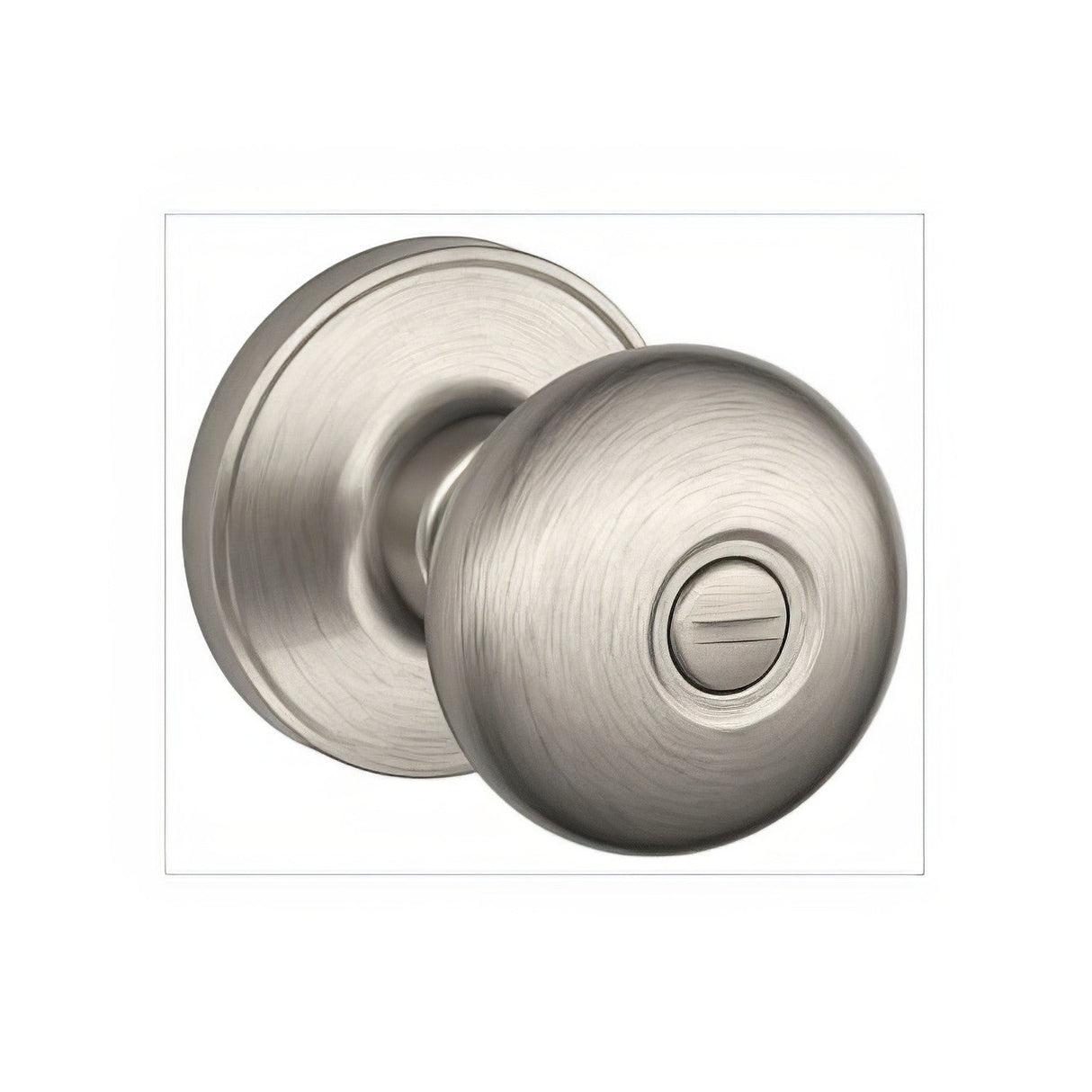 Schlage J40STR619 Stratus privacy door knob, additional view