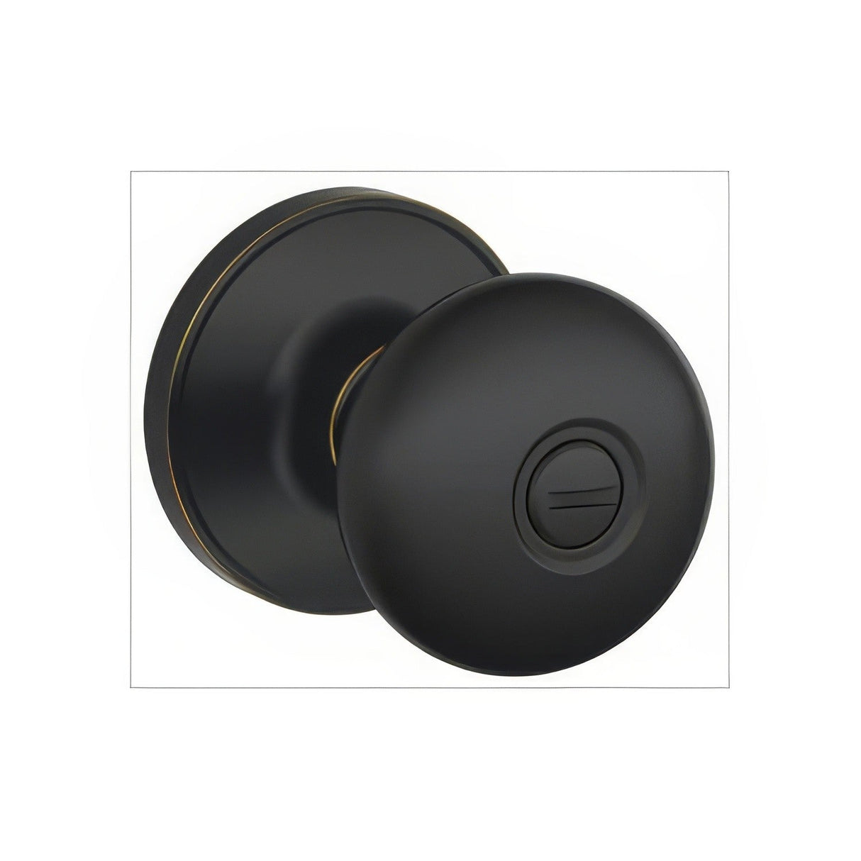 Schlage J40STR716 Stratus privacy door knob, additional view