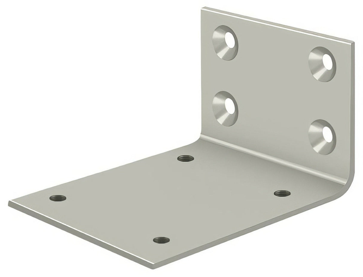 Deltana JB-DASH95U15 satin nickel jamb bracket
