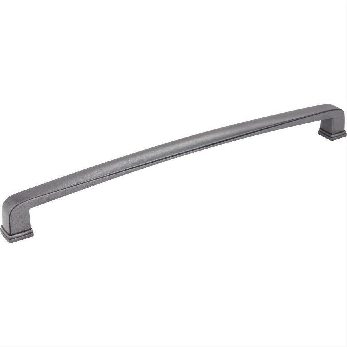 Jeffrey Alexander 1092-12DACM-12 Milan 1 12-13/16" Zinc Appliance & Cabinet Pull Gun Metal