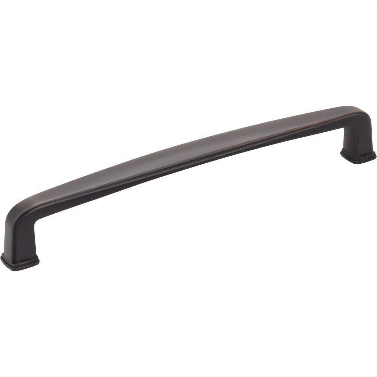 Jeffrey Alexander 1092-160DBAC-160 Milan 1 6-13/16" Zinc Plain Square Cabinet Pull Brushed Oil Rubbed Bronze