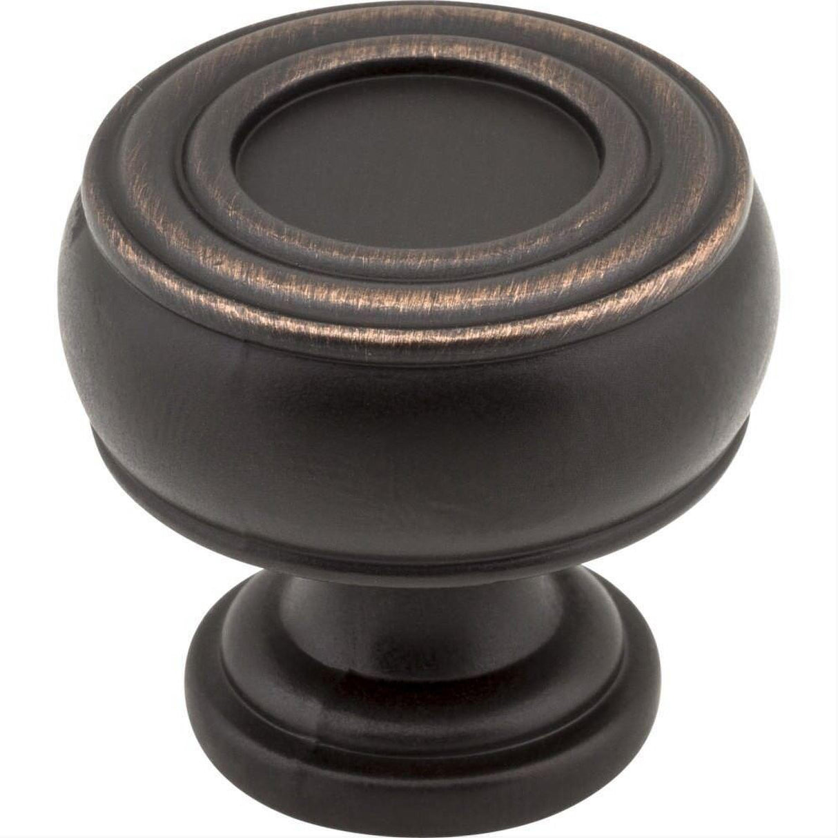 Jeffrey Alexander 127DBAC 127 Bremen 2 1-3/16" Zinc Barrel Cabinet Knob Brushed Oil Rubbed Bronze