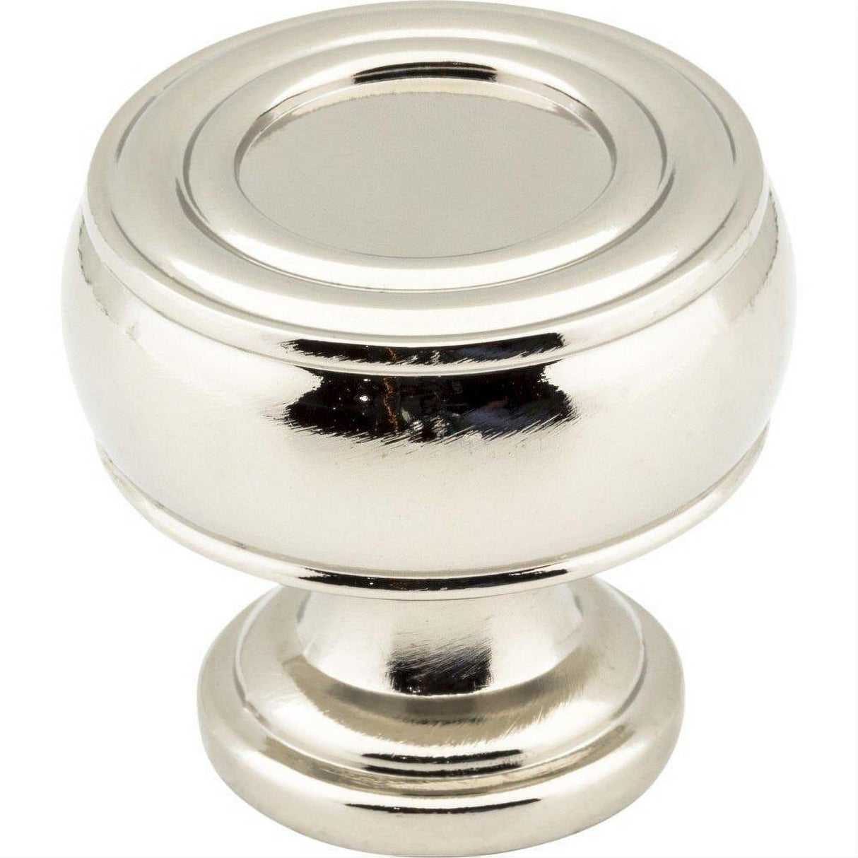 Jeffrey Alexander 127NI 127 Bremen 2 1-3/16" Zinc Barrel Cabinet Knob Polished Nickel