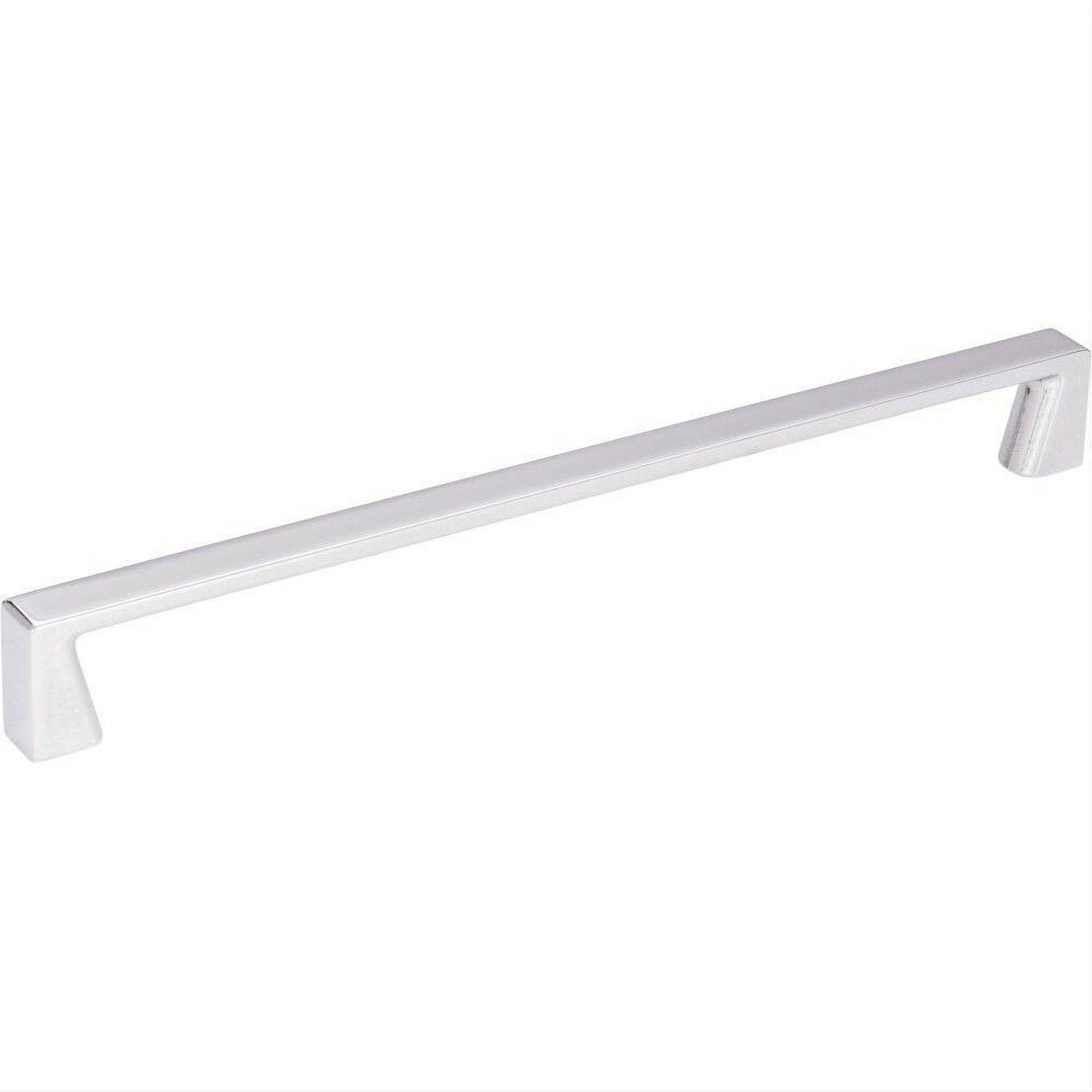 Jeffrey Alexander 177-224PC-224 Boswell 9-5/16" Zinc Cabinet Pull Polished Chrome