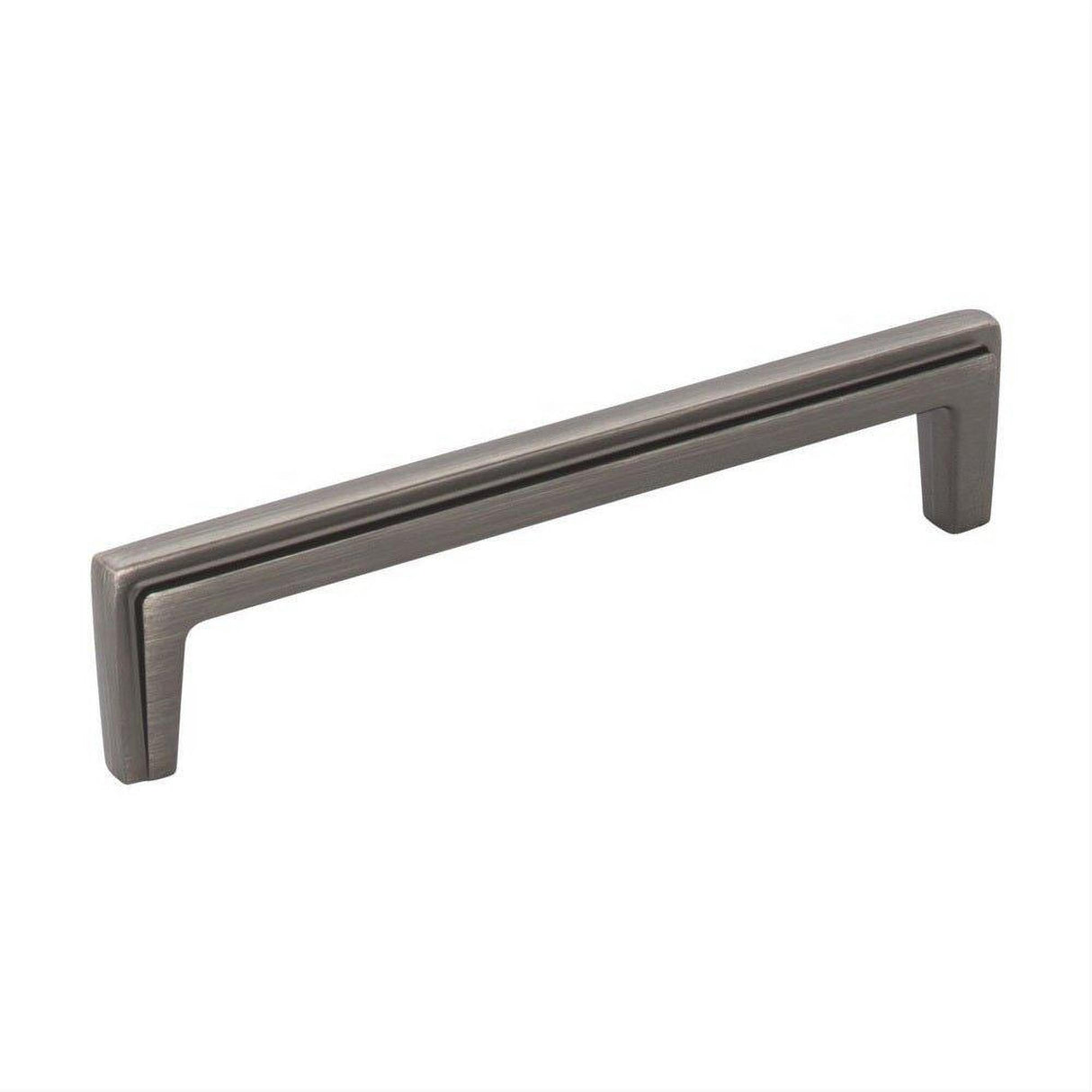 Jeffrey Alexander 259-128BNBDL-128 Lexa 5-7/16" Zinc Cabinet Pull Brushed Pewter