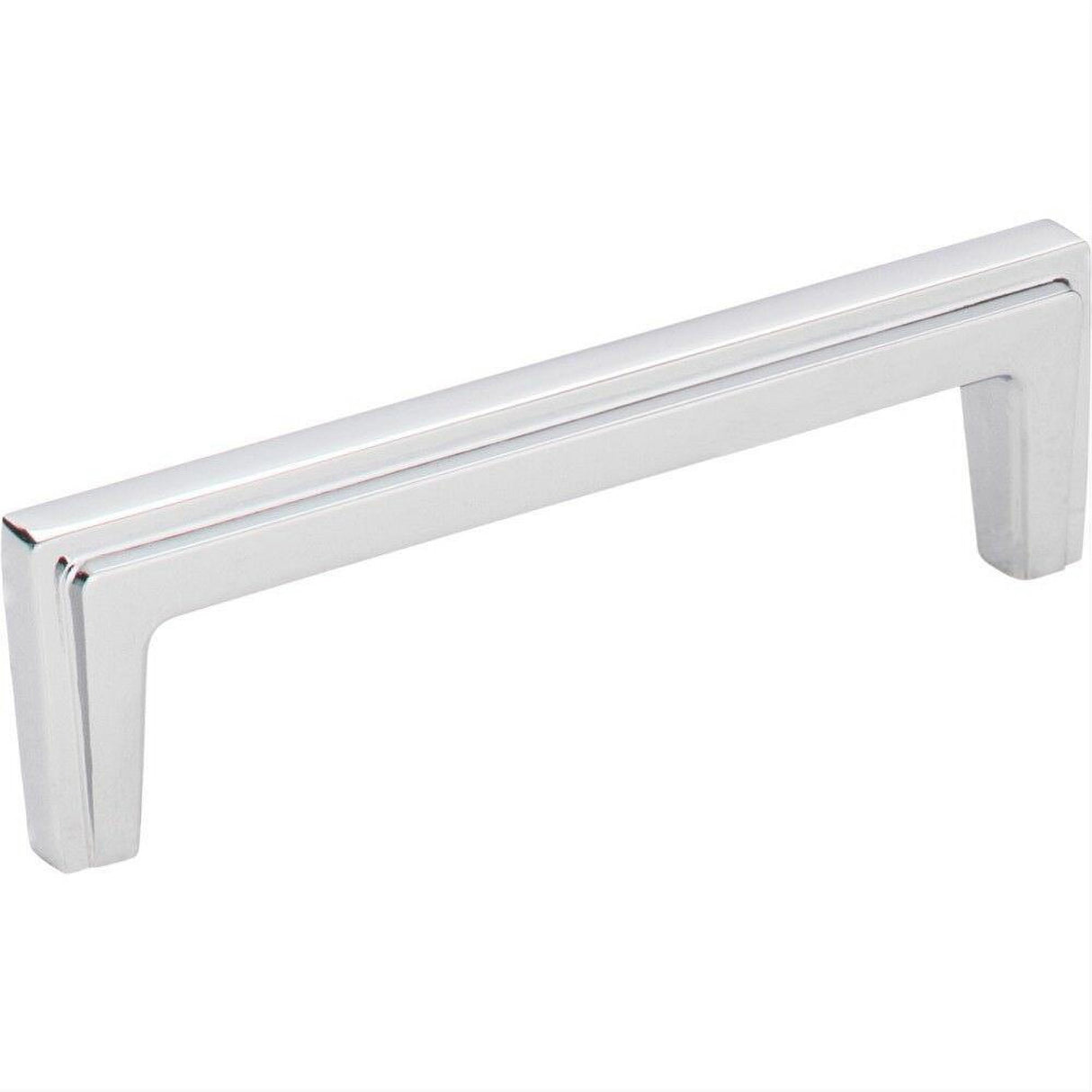Jeffrey Alexander 259-96PC-96 Lexa 4-3/16" Zinc Cabinet Pull Polished Chrome