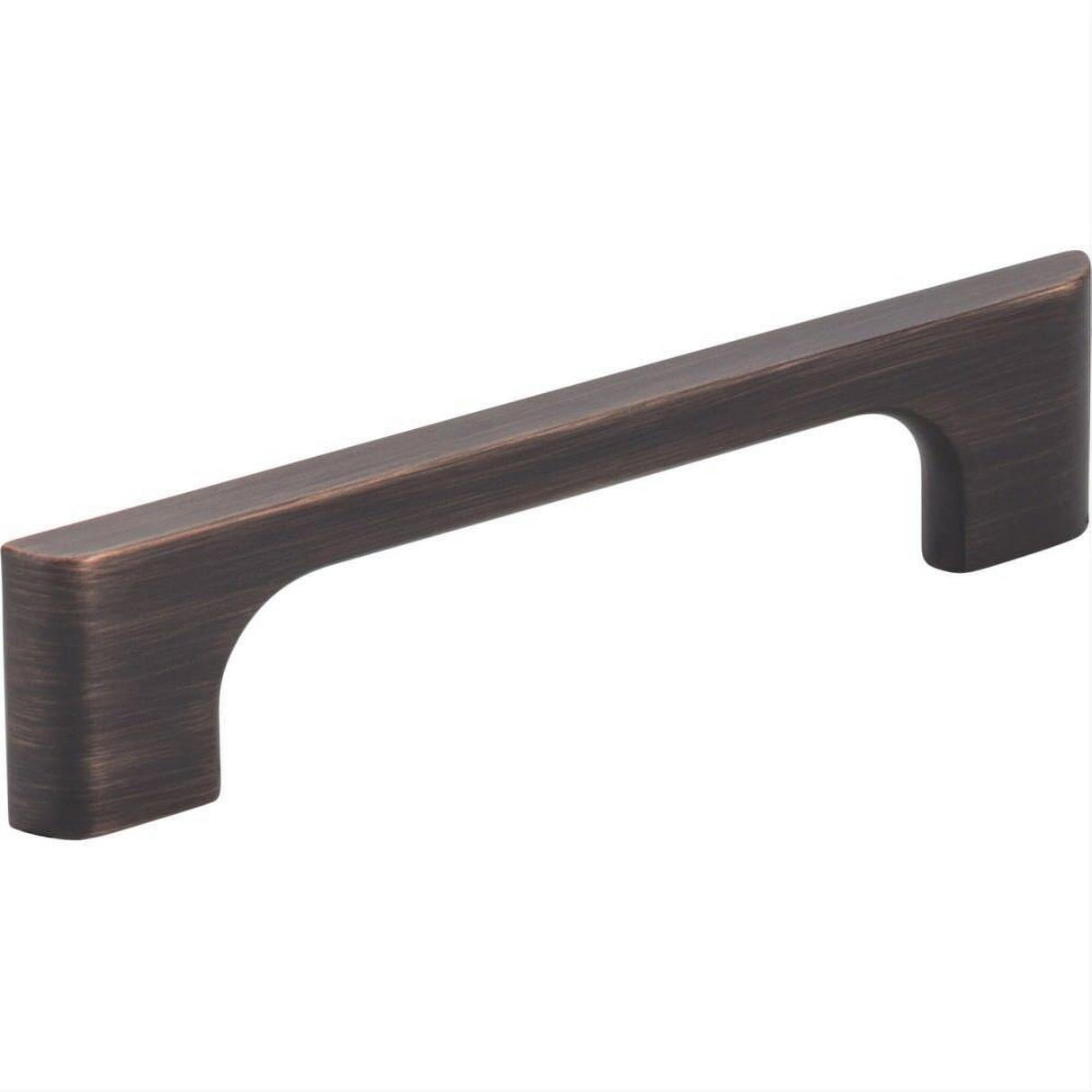 Jeffrey Alexander 286-96DBAC-96 Leyton 5-1/8" Zinc Cabinet Pull Brushed Oil Rubbed Bronze