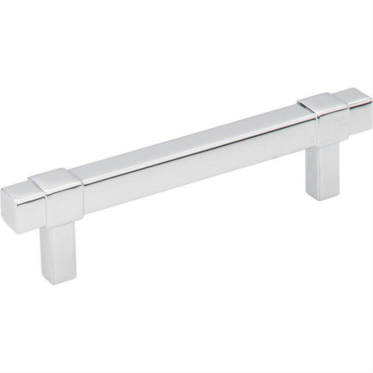 Jeffrey Alexander 293-96PC-96 Zane 5-1/16" Zinc Cabinet Pull Polished Chrome