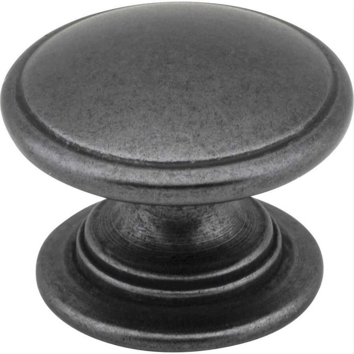 Jeffrey Alexander 3980-DACM Durham 1-1/4" Zinc Cabinet Knob Gun Metal