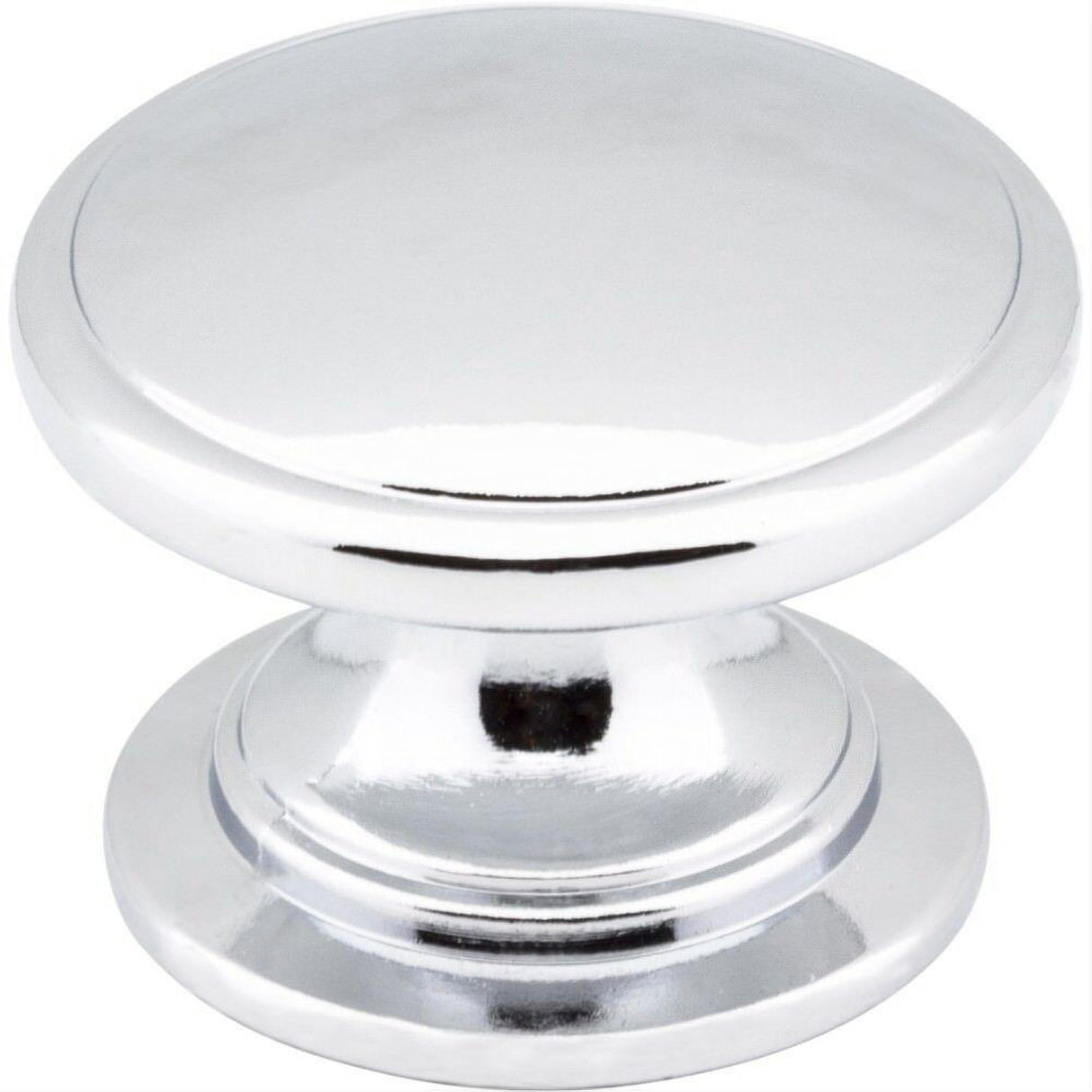 Jeffrey Alexander 3980-PC Durham 1-1/4" Zinc Cabinet Knob Polished Chrome