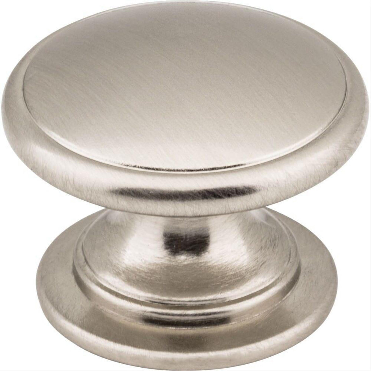 Jeffrey Alexander 3980-SN Durham 1-1/4" Zinc Cabinet Knob Satin Nickel